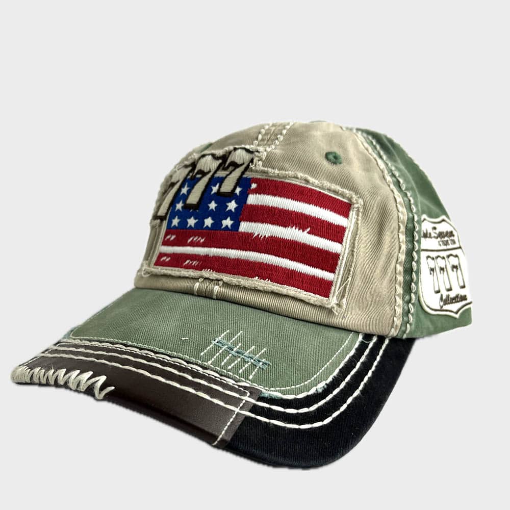 RockDemon Cap 777 Flag Green