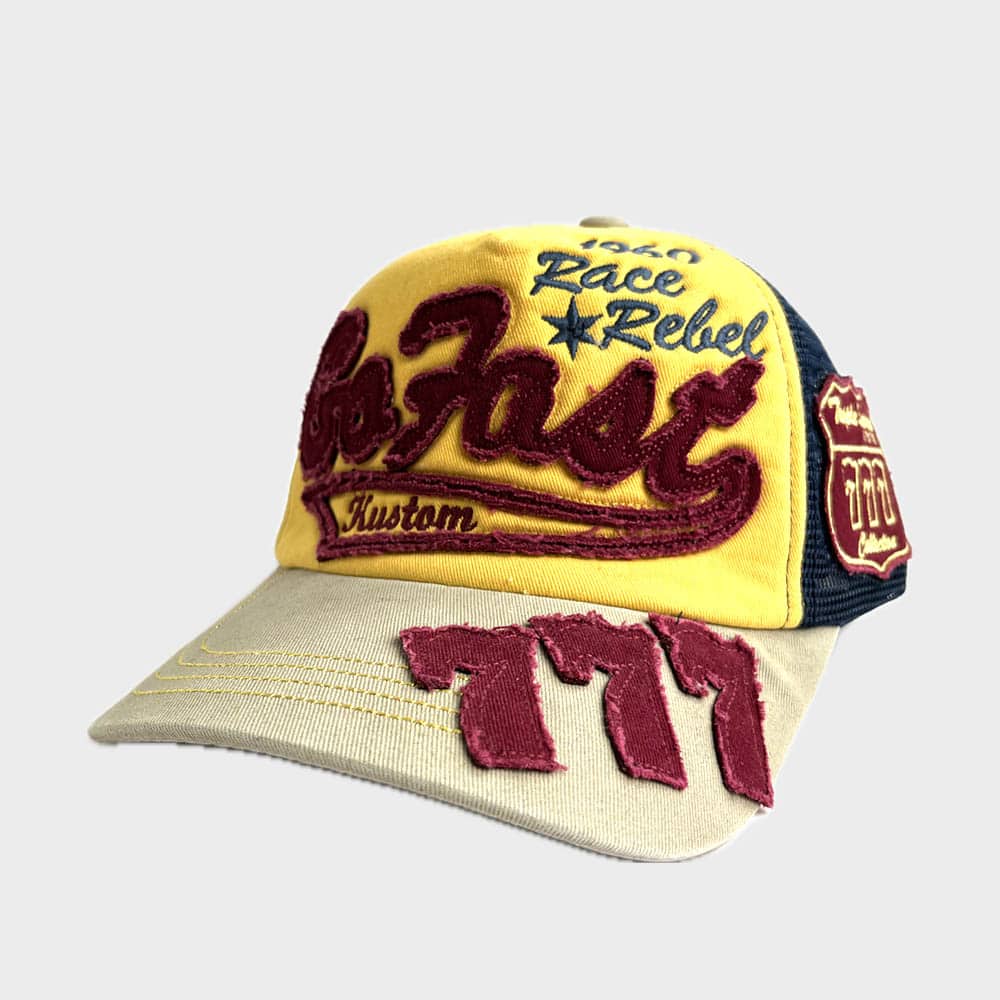 777 Cap "GO FAST" Navy Blue